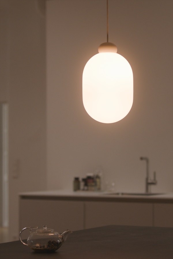 Sun pendant light Grau