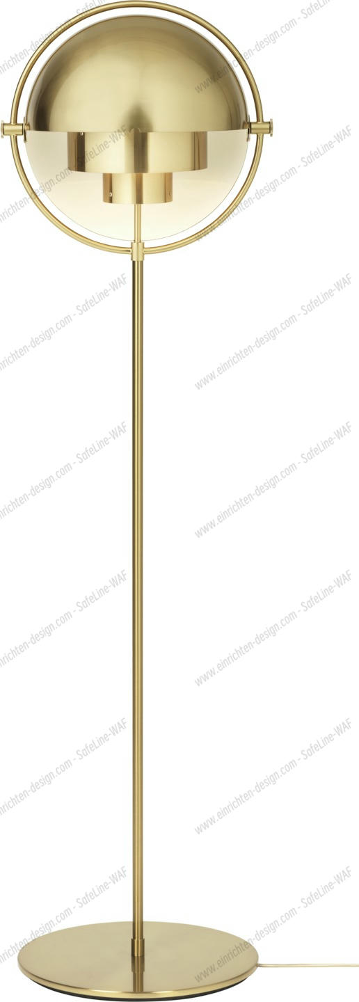 Multi-Lite Floor lamp Brass Gubi