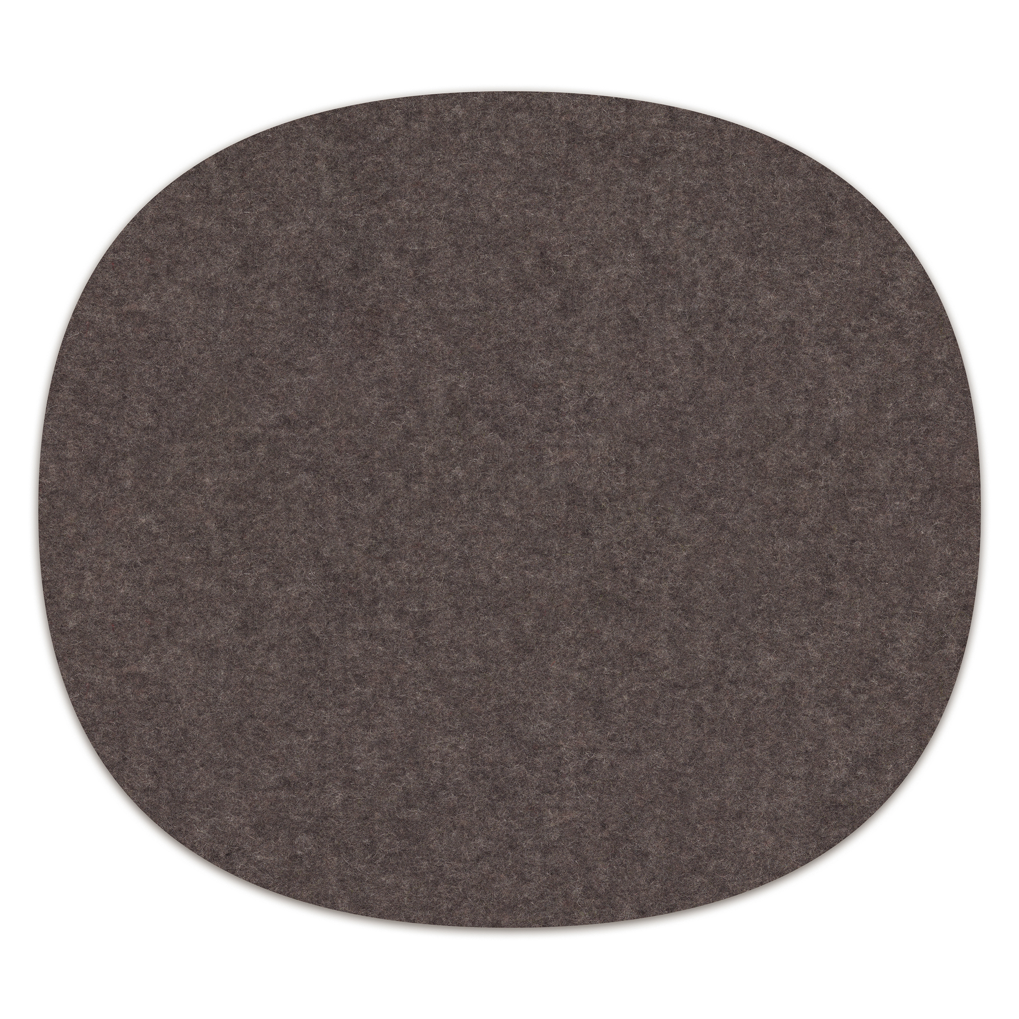 Seat pad-Felt pad Eames Plastic Side Chairs DSR / DSW graphite Hey Sign