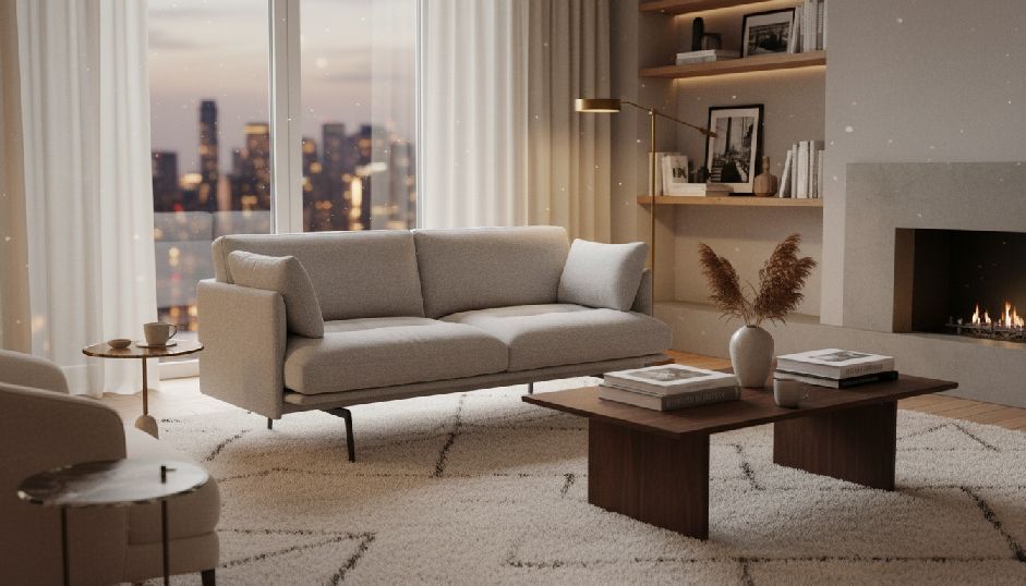 Outline Soft 2-seater sofa Muuto 