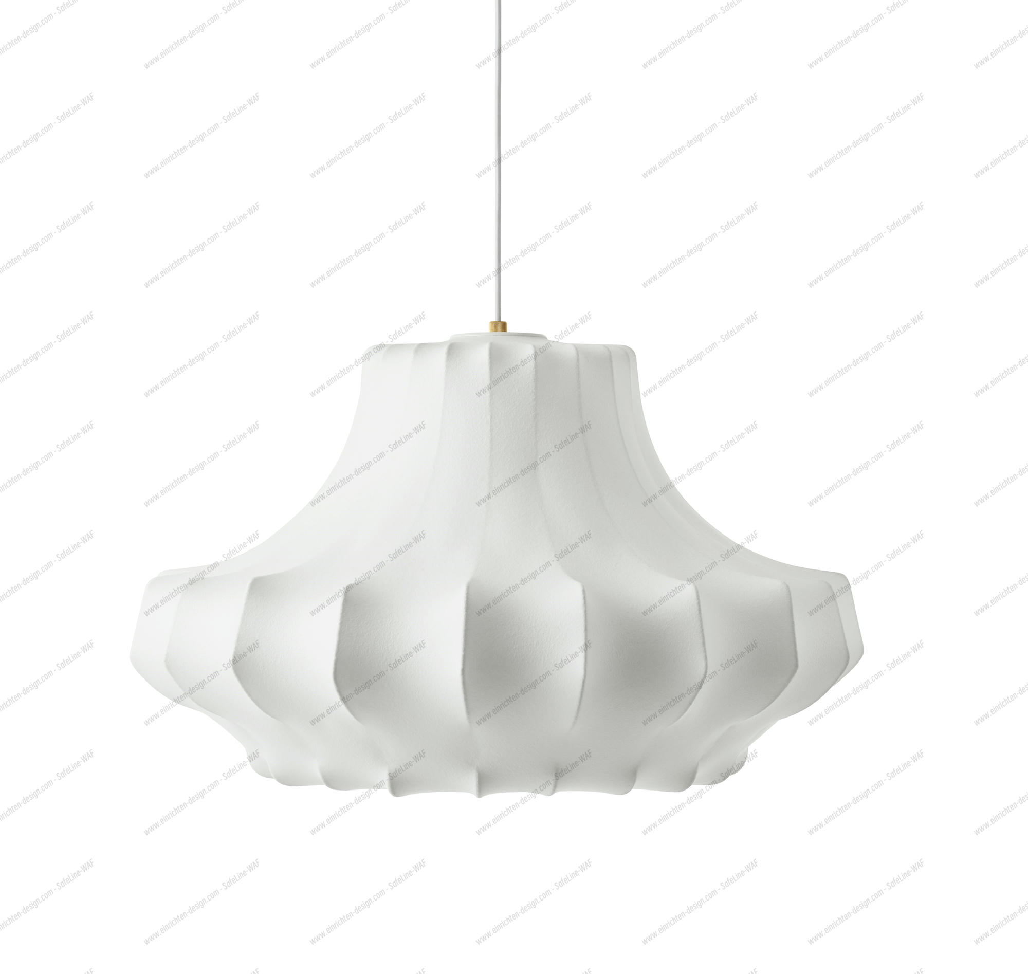 Weiße Phantom Lampe von Normann Copenhagen, eine moderne Pendelleuchte für stilvolle Innenräume.