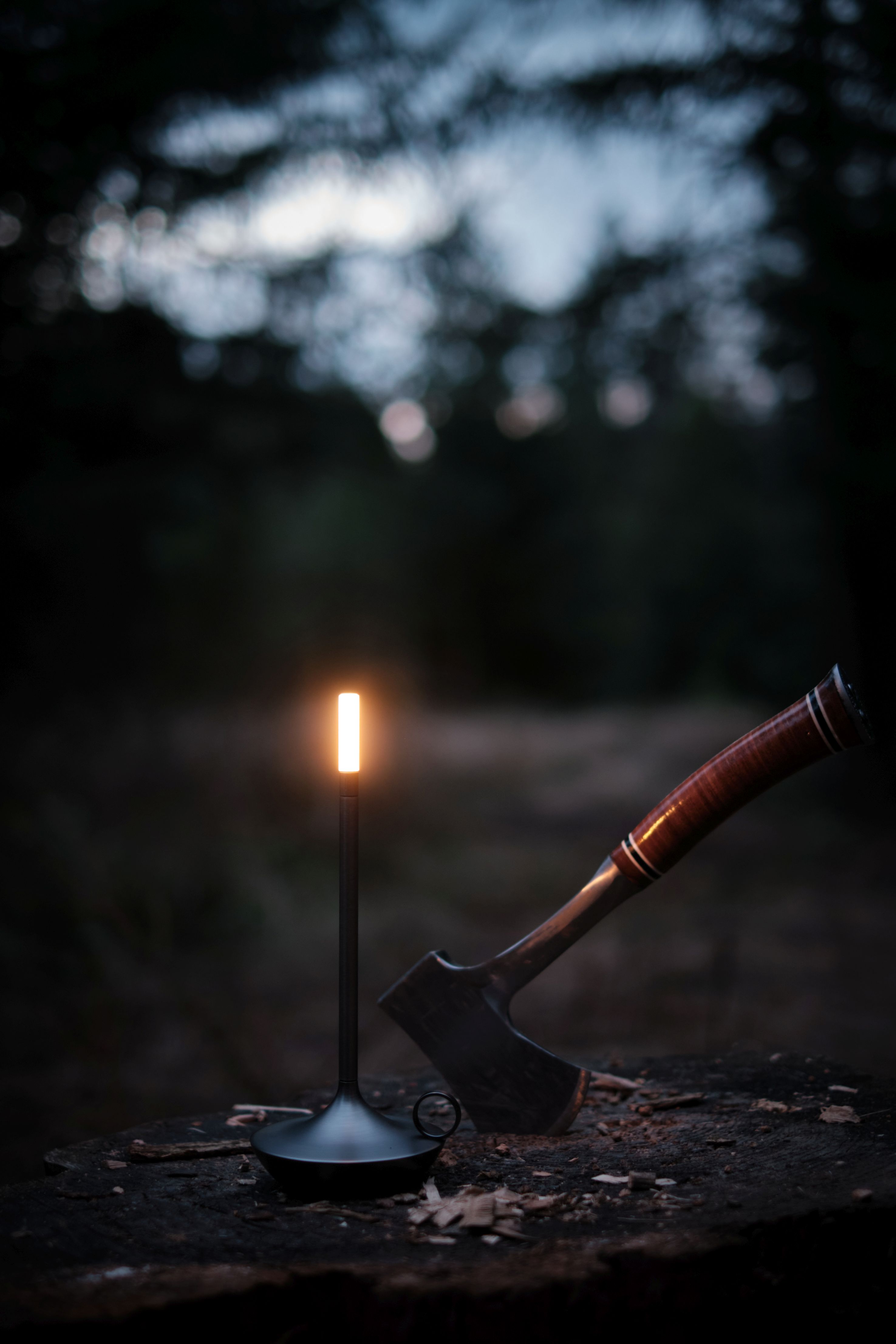 Wick Portable light / Tample lamp with USB graphite Graypants