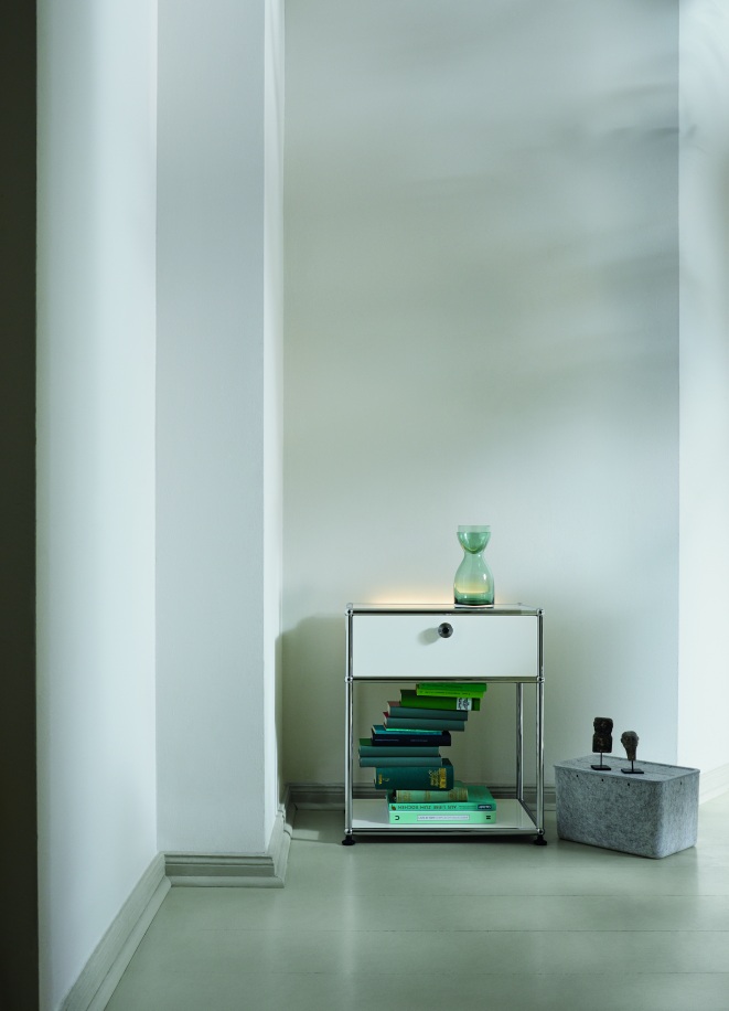 USM Haller Inos Box high with tray