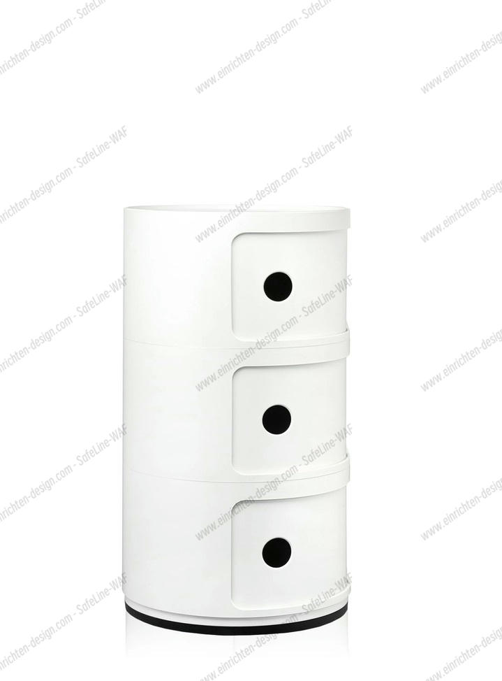 Componibili 4967 3-er Element Kartell-weiss