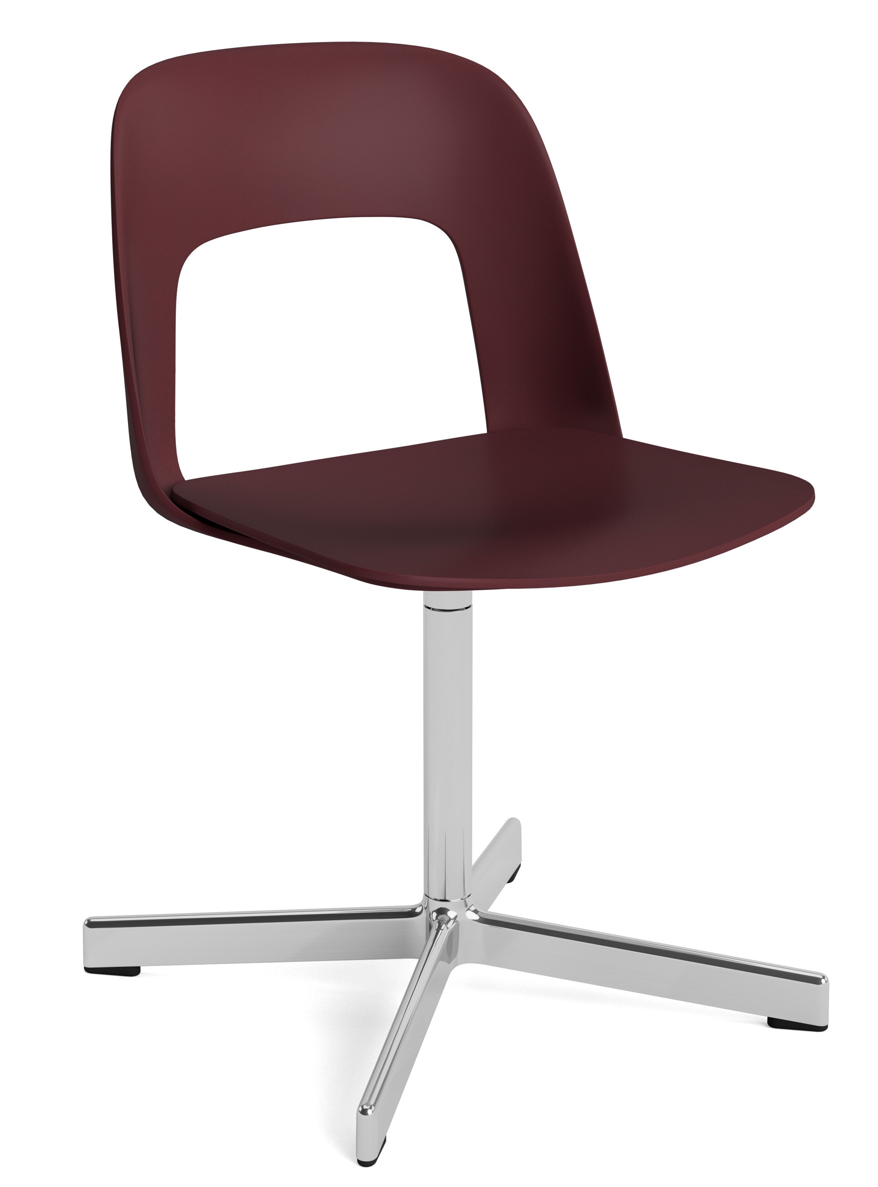Layout Side Chair 131 4-star swivel base chair Hay  