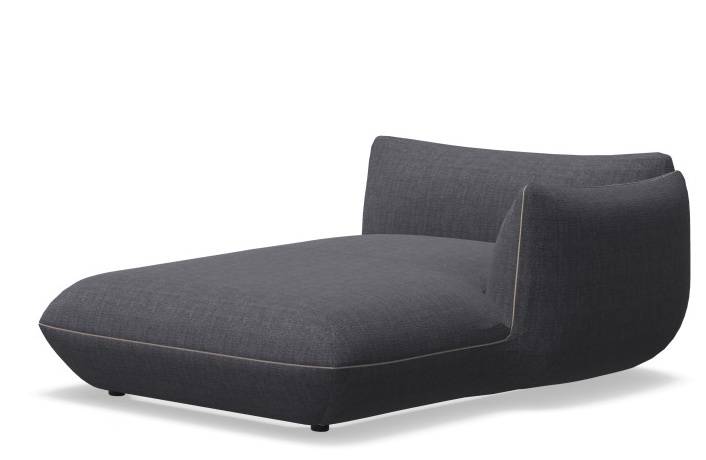 Jalis lounger element with armrest right Cor