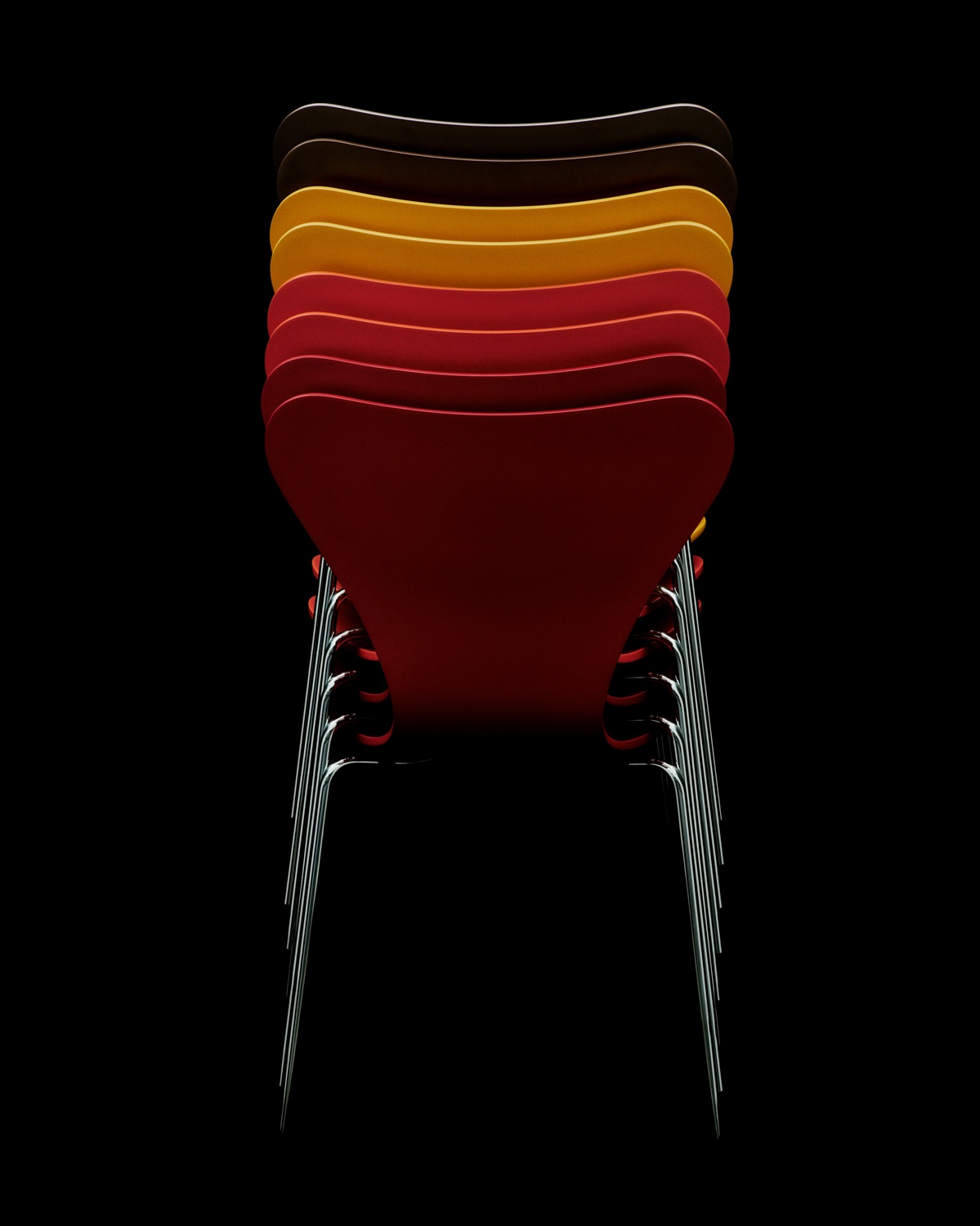 Series 7 3107 Chair Verner Panton 100 SPECIAL EDITION Fritz Hansen 