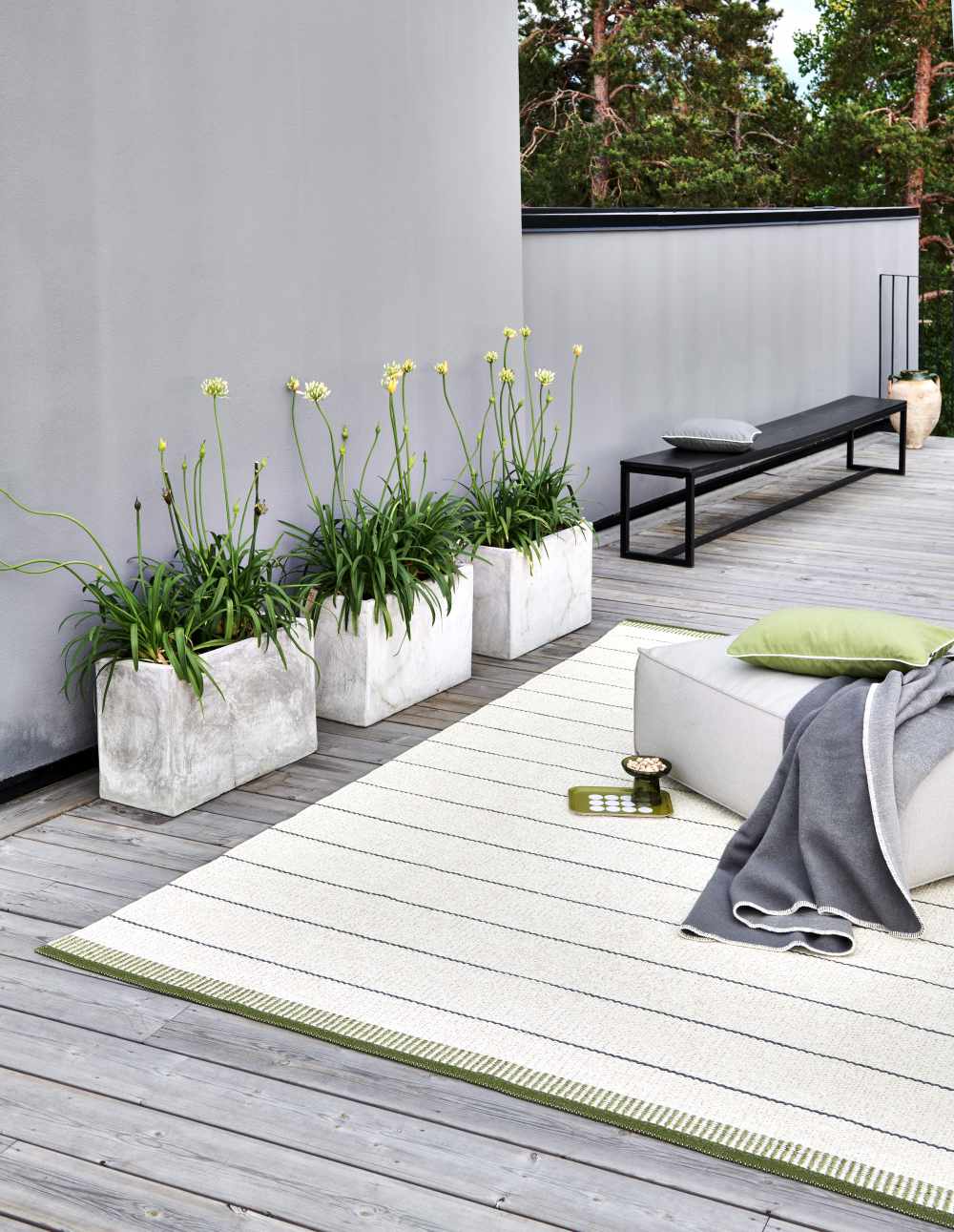 Belle Plastic Rug 230x320 cm Pappelina