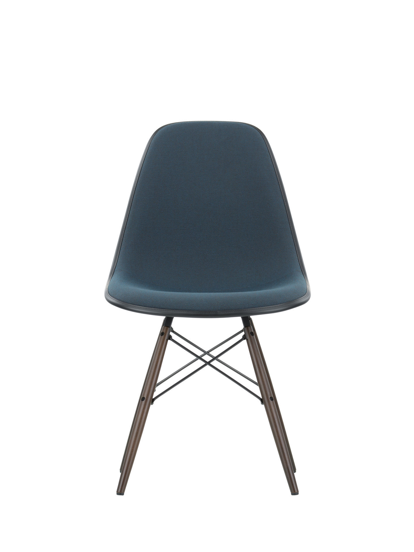 Eames Plastic Side Chair DSW Chair fully upholstered Vitra