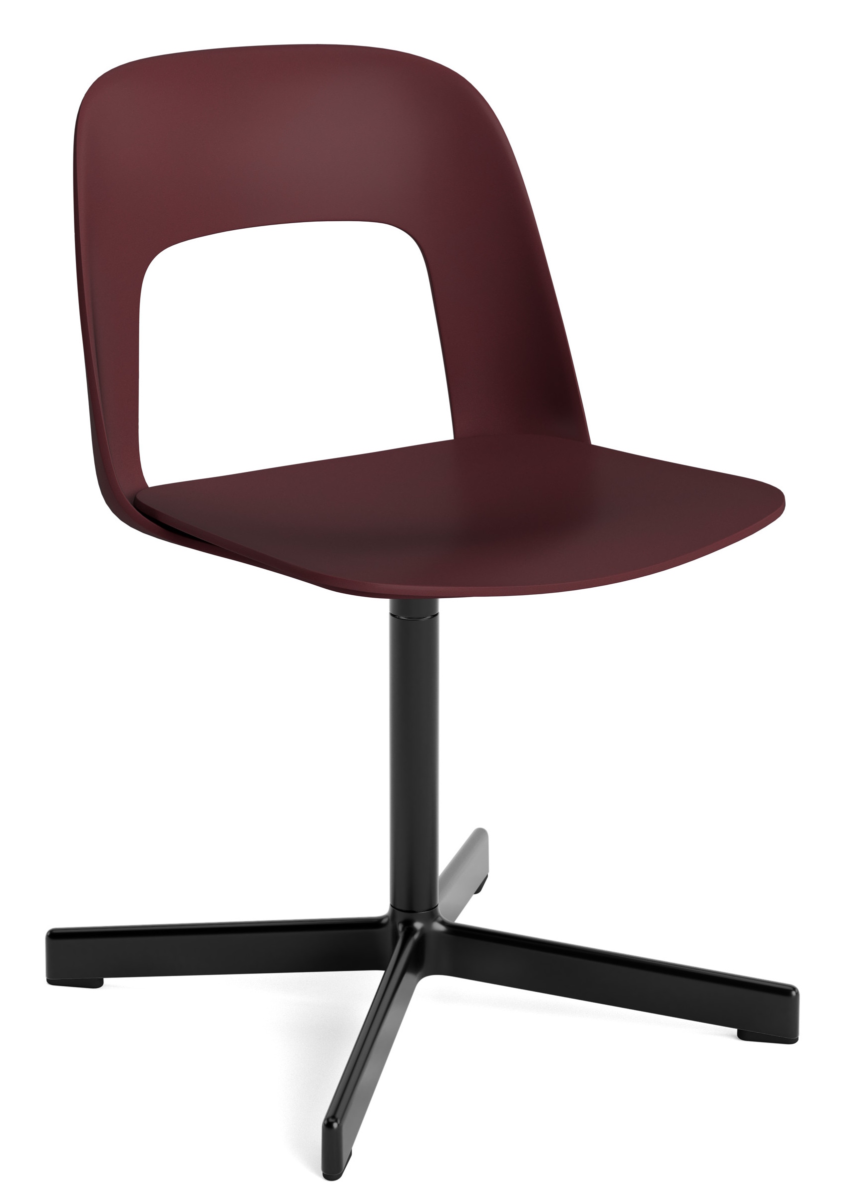 Layout Side Chair 131 4-star swivel base chair Hay  