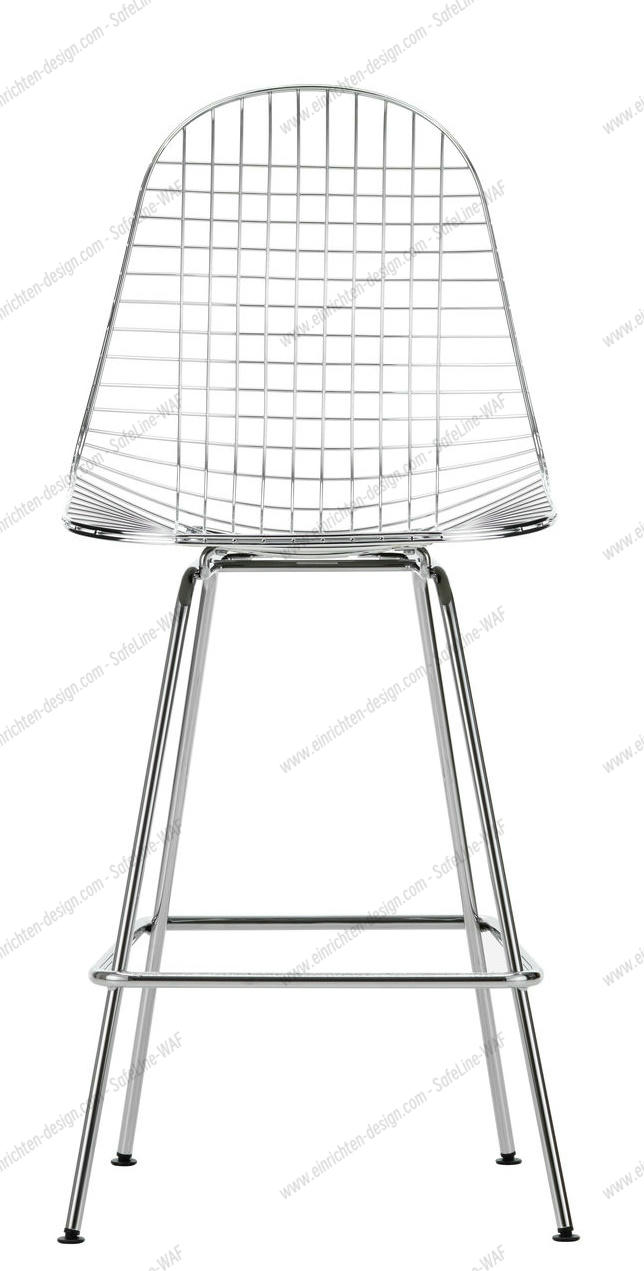 Eames Wire Bar Stool Medium Vitra
