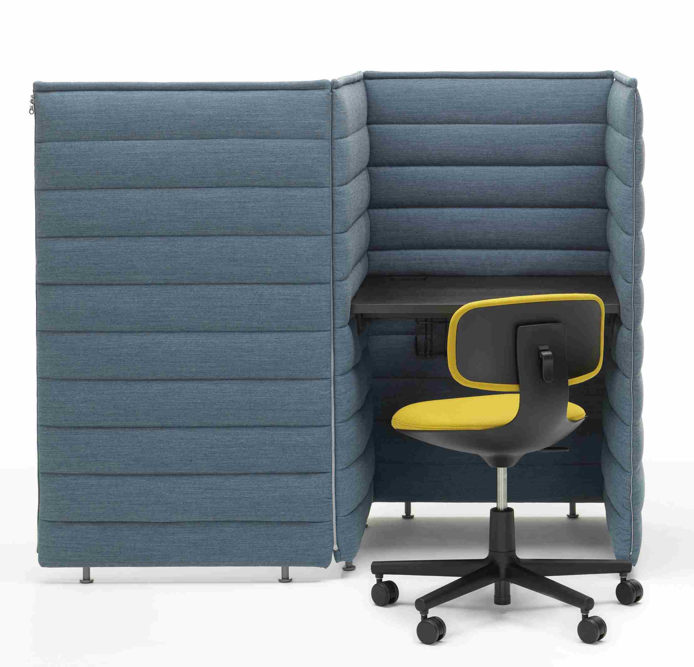 Alcove Plus Desk Small Desk Vitra