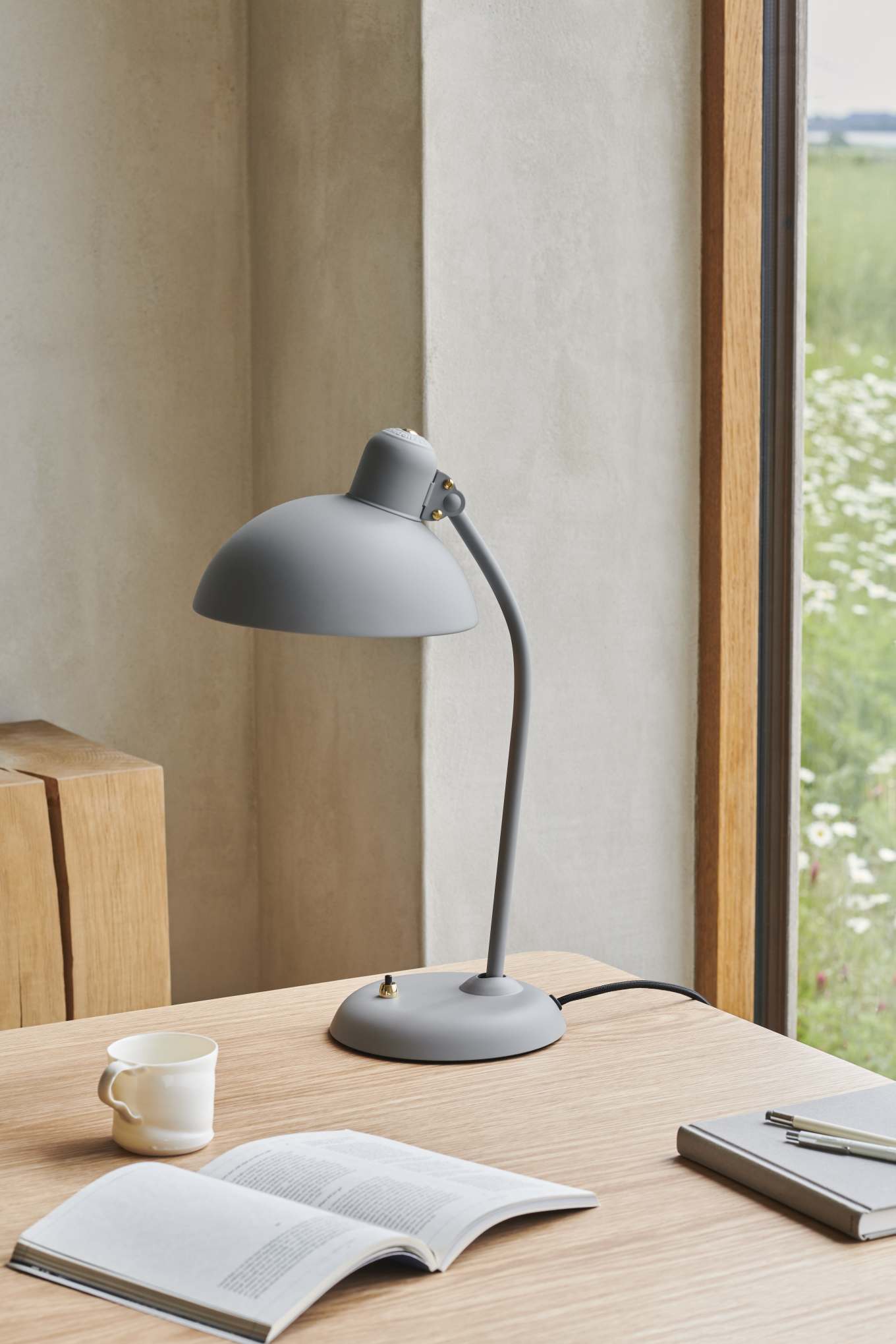 6556 T Table Lamp KAISER idell Fritz Hansen Easy grey
