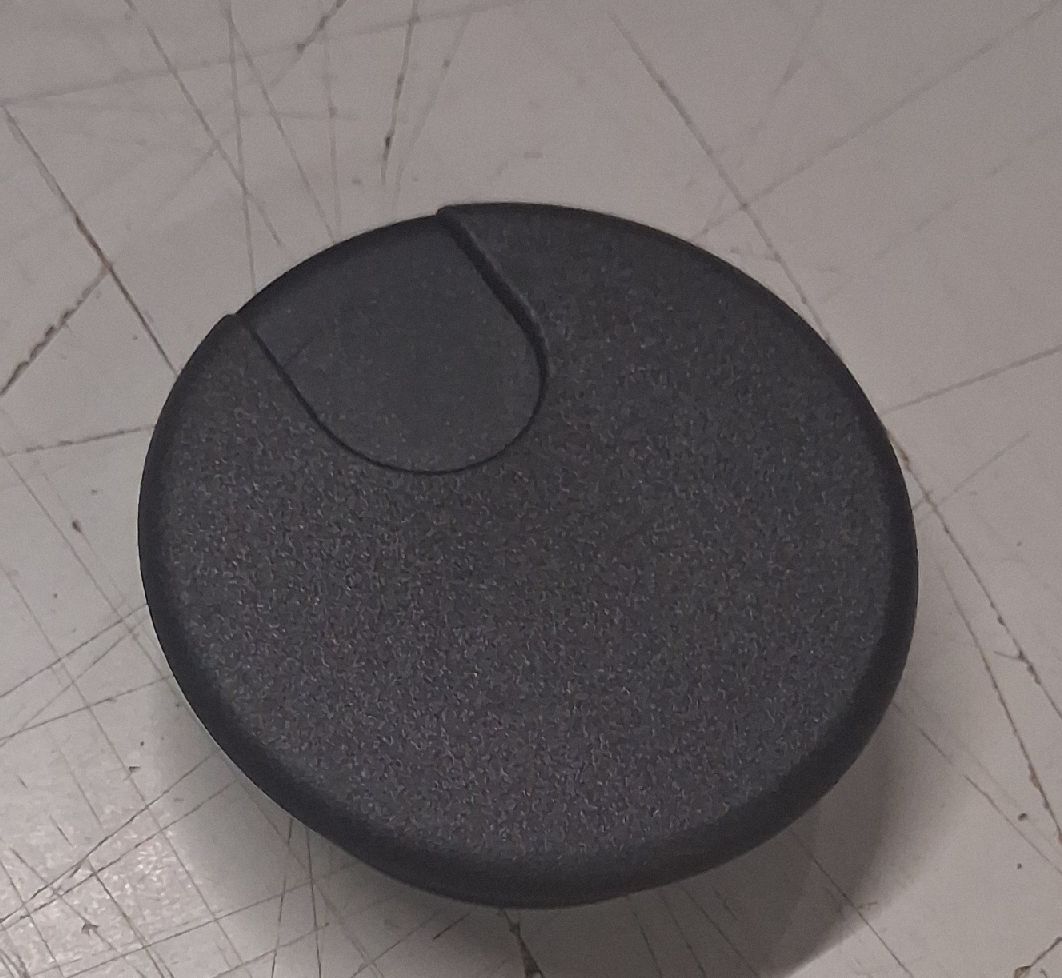 Spare part Cable outlet box plastic black Montana SINGLE PIECES