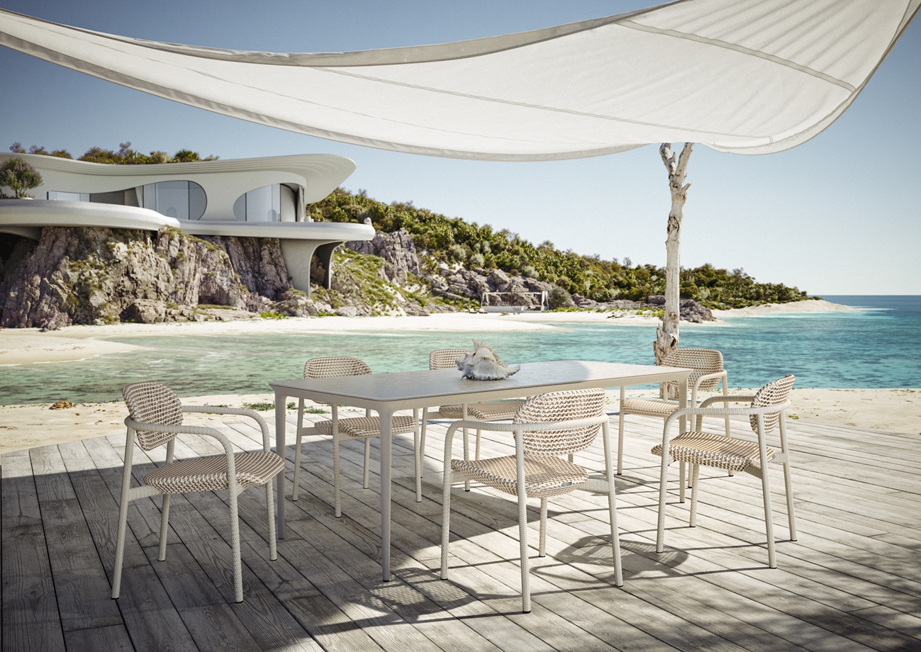 Bellmonde Outdoor Dining Table Dedon