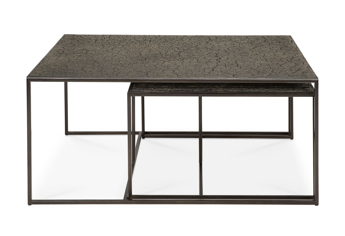 Pentagon Coffee Table Set of 2 Whisky Ethnicraft