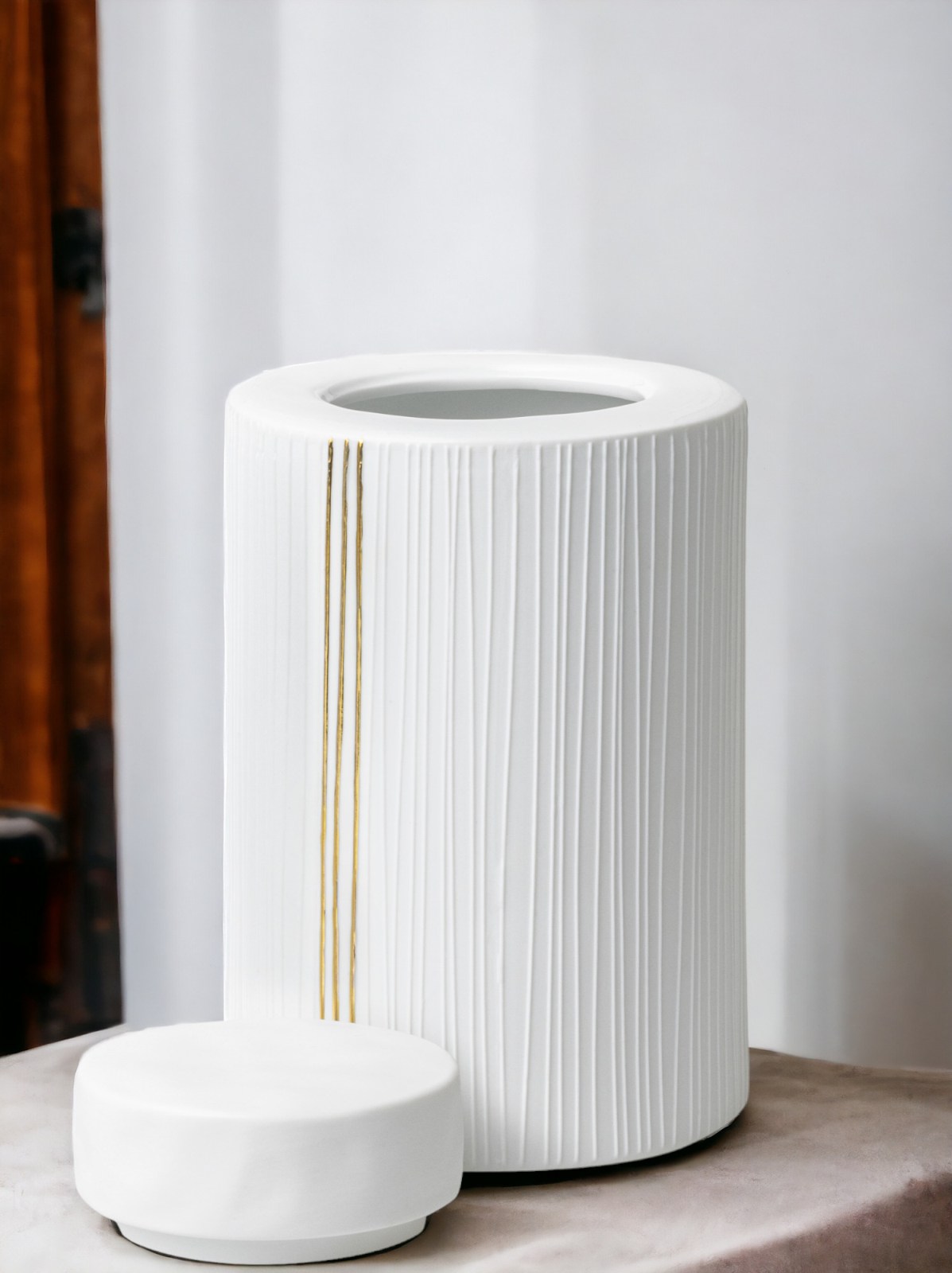 Porcelain box stripe Räder