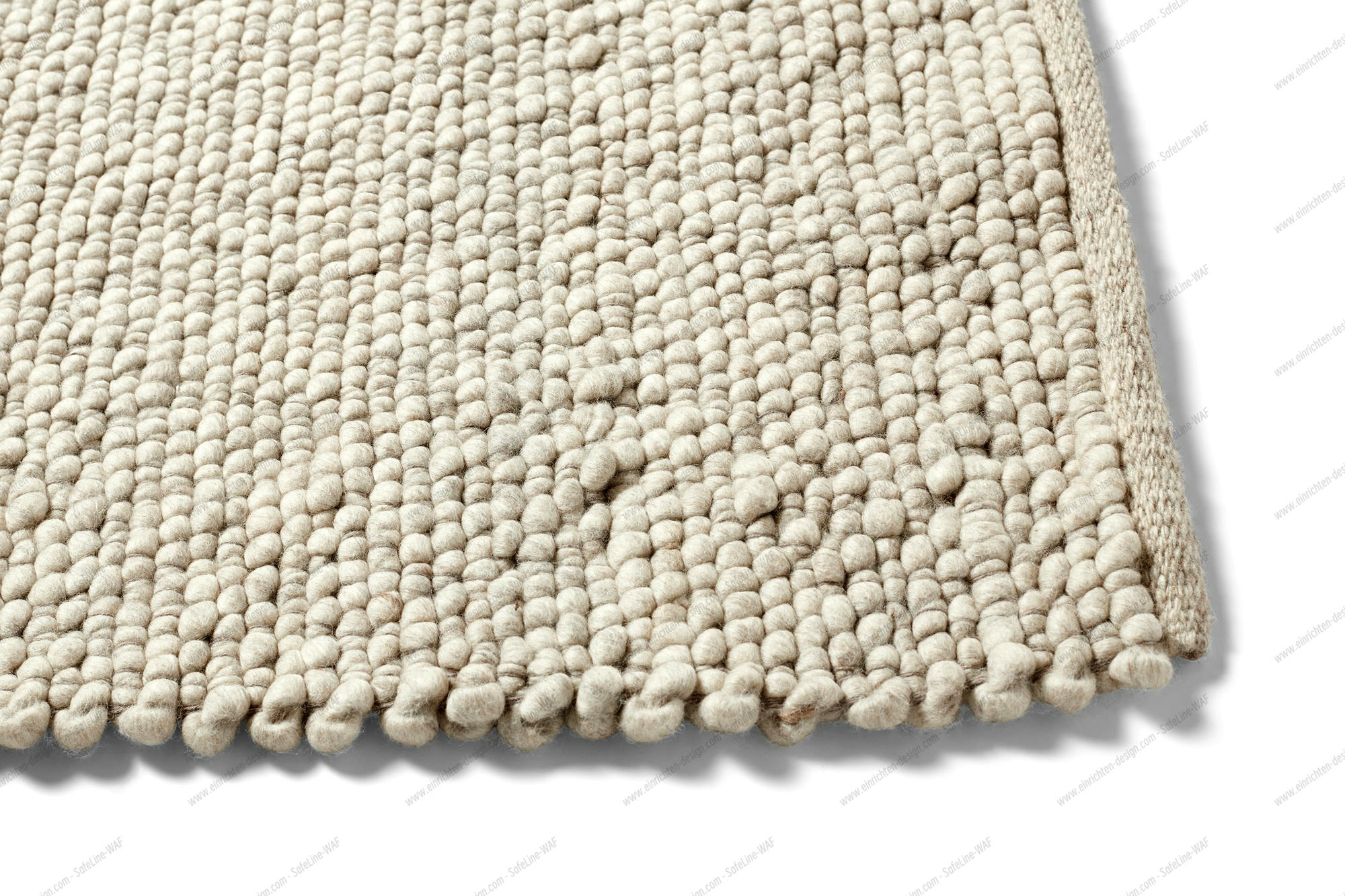 Peas Random Carpet Hay W 200 Soft grey