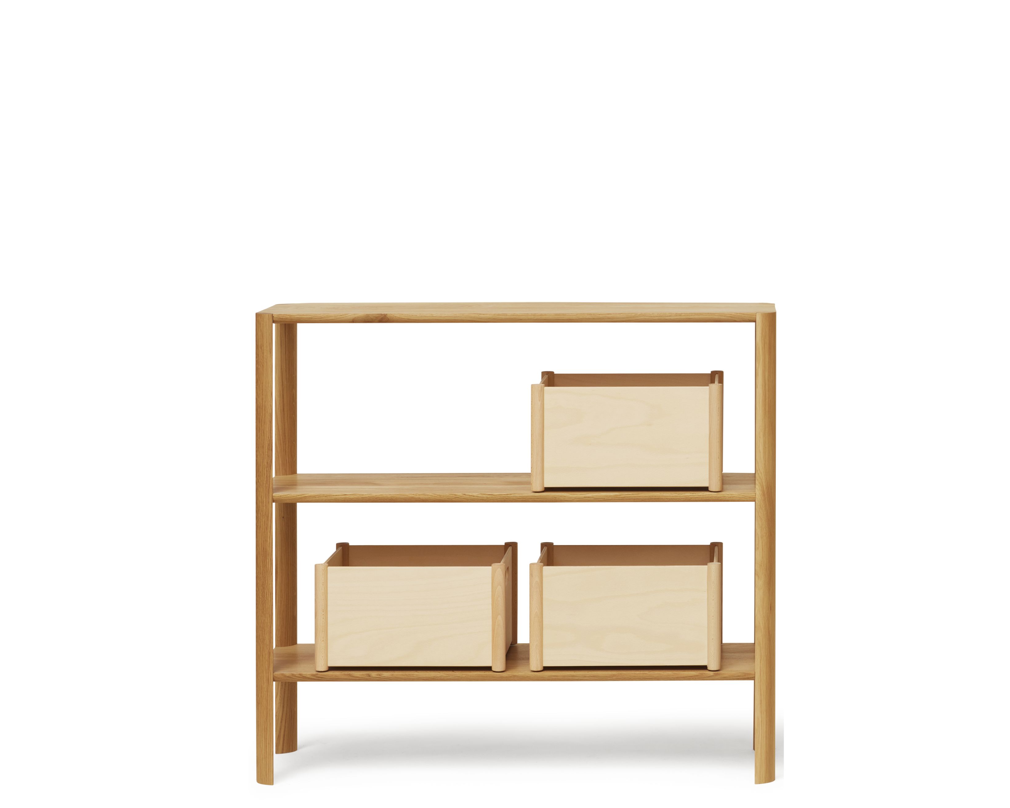 Leaf Shelf 1x3 Oak oiled Form & Refine