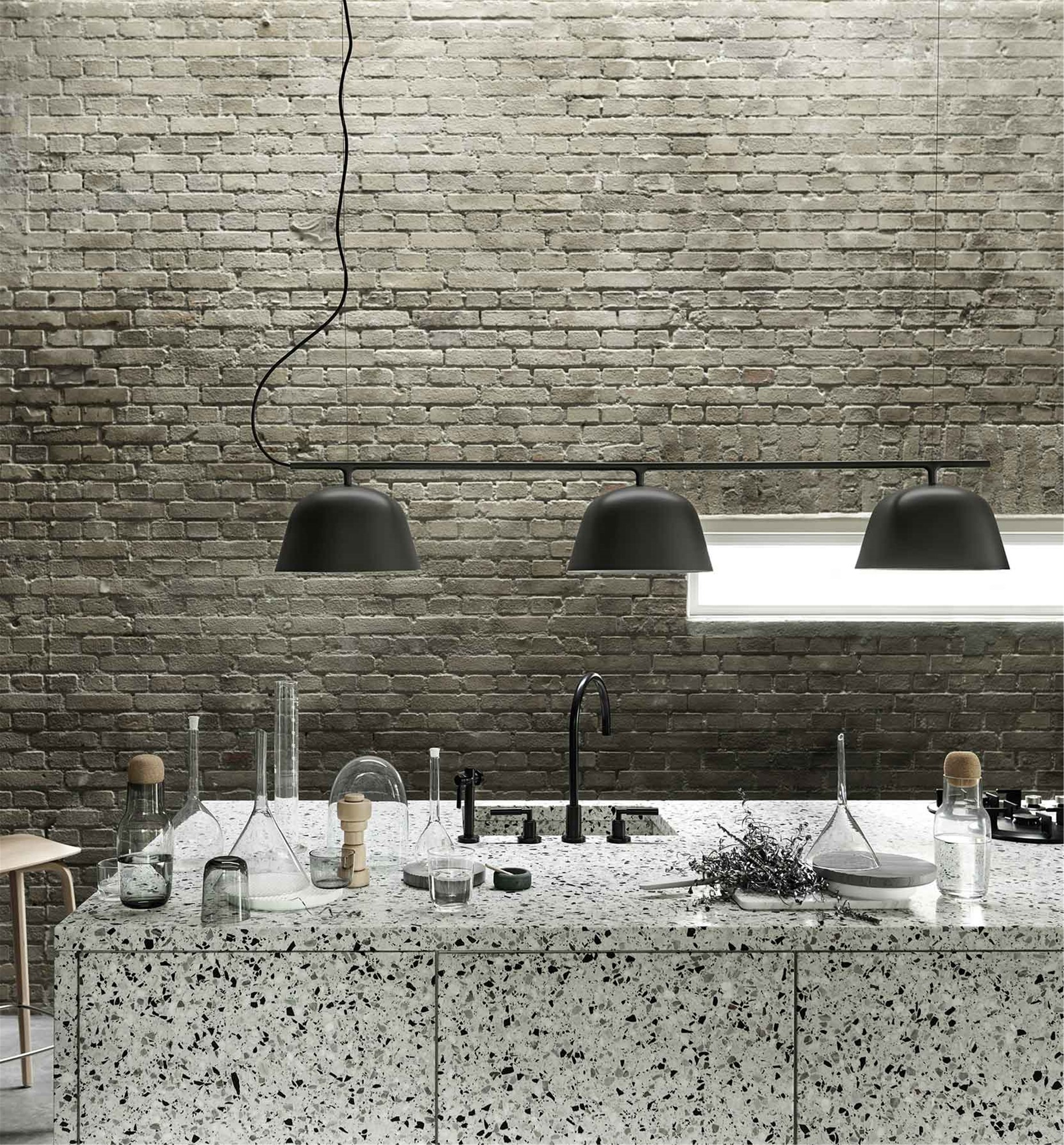 Ambit Rail Lamp Pendelleuchte Muuto-grau