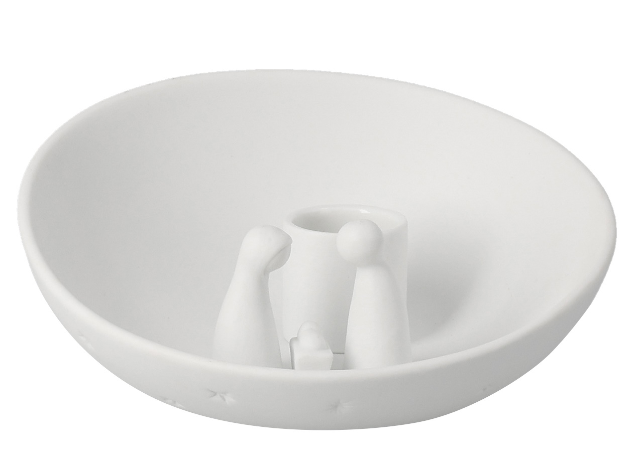 Candle bowl cot small wheels