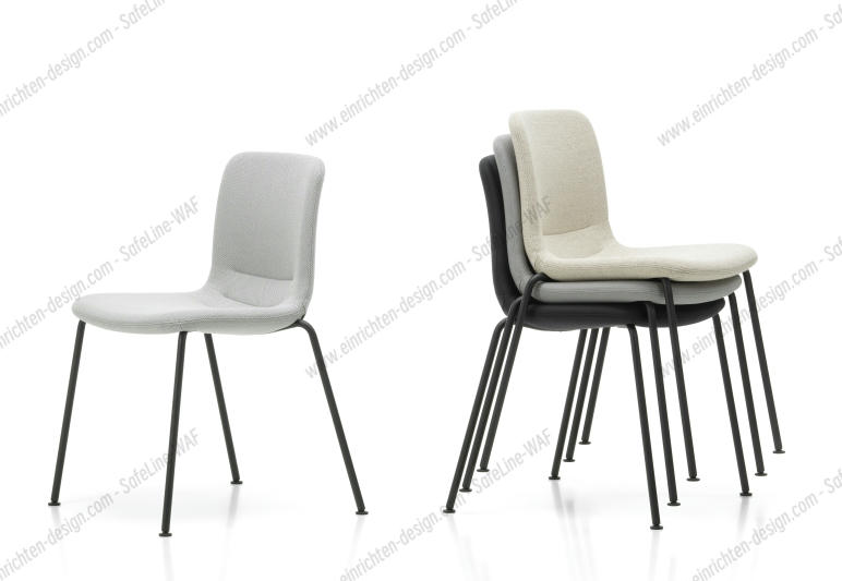 Hal Soft Tube Stackable Chair Vitra 