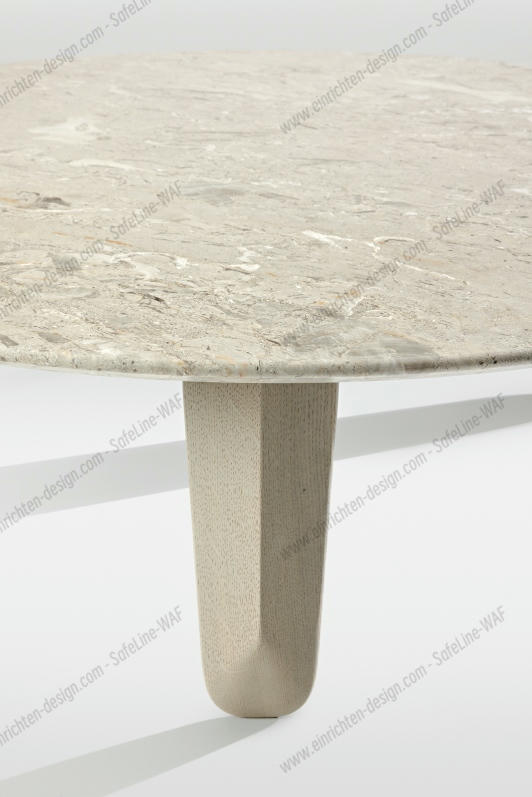 Kuyu Marble Round Marble Coffee Table Round Zeitraum