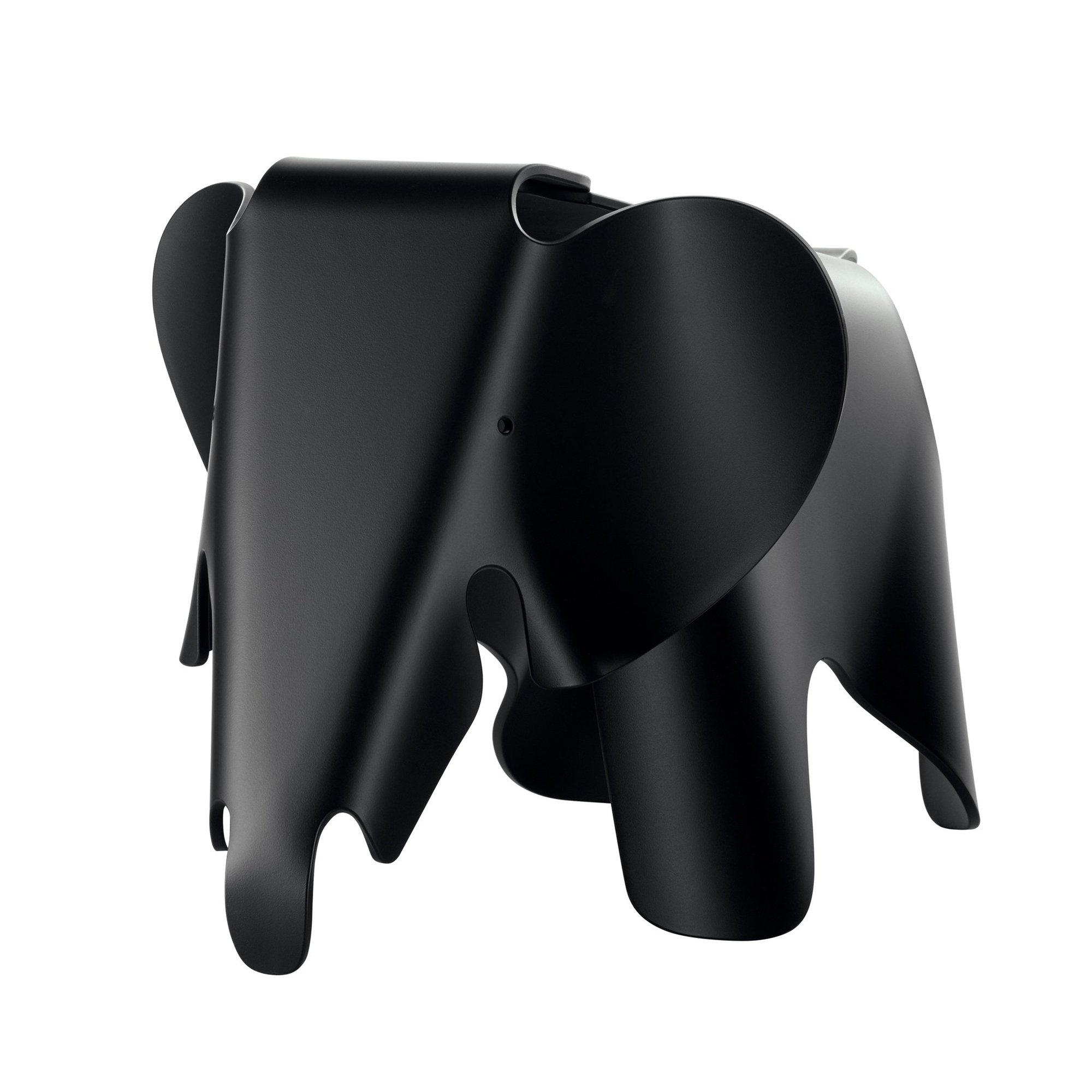 Eames Elephant Stool deep black Vitra