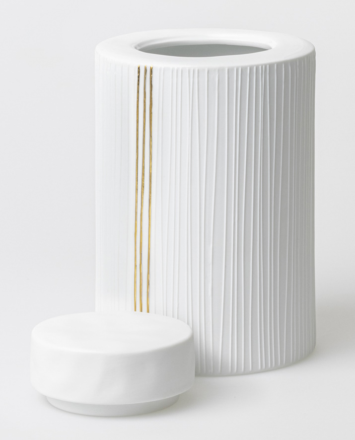 Porcelain box stripe Räder