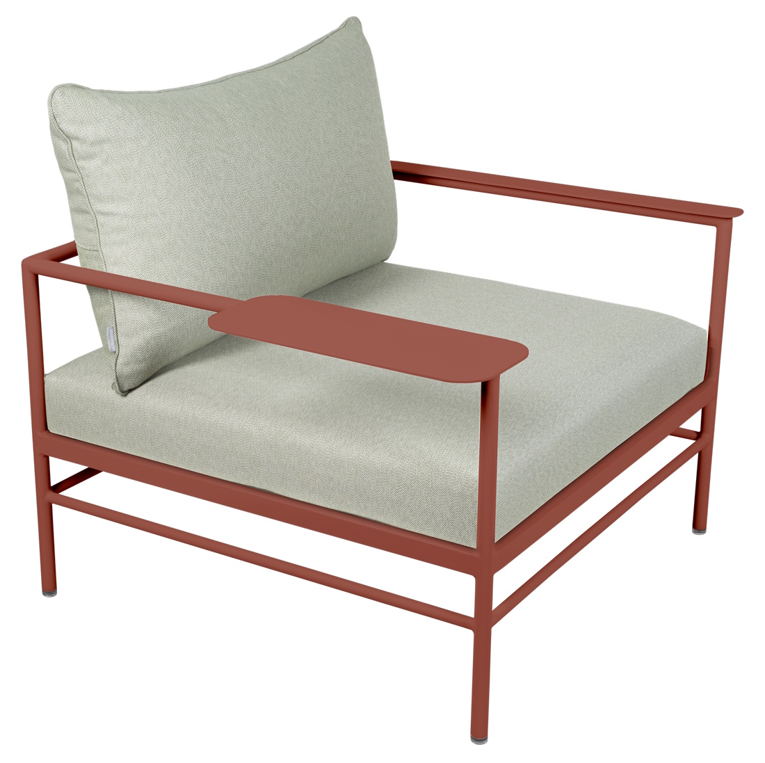 Rivage lounge chair with armrests Outdoor Fermob