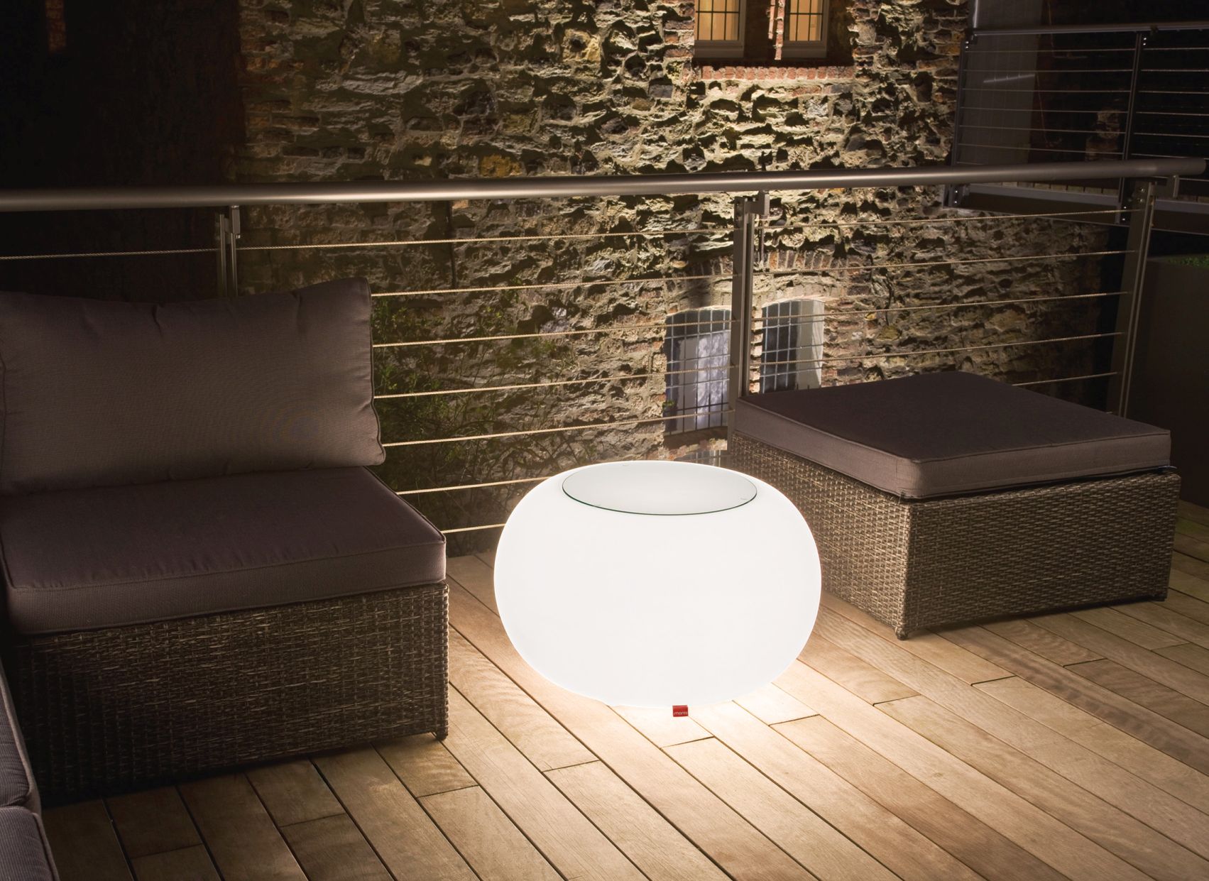Bubble Outdoor Side Table & Seat Moree