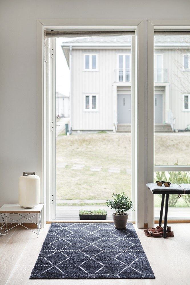 Hagl Indoor / Outdoor Doormat 60x85 cm / BLACK Heymat SINGLE PIECES