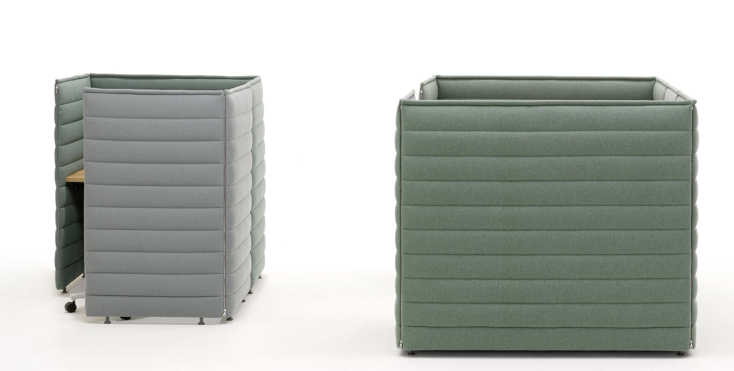 Alcove Plus Desk Small Desk Vitra