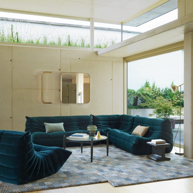 Togo 3-seater sofa ligne roset  