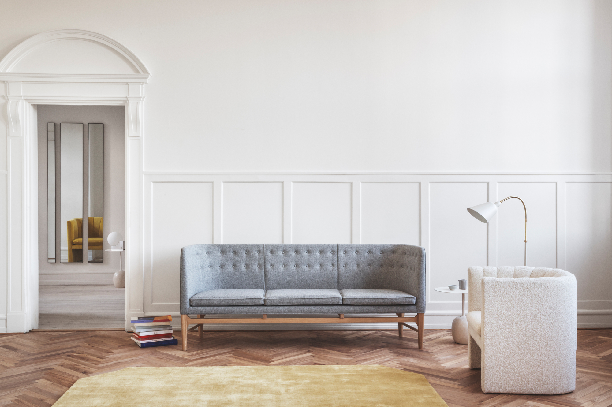 Mayor 3-Seater Sofa AJ5 AndTradition
