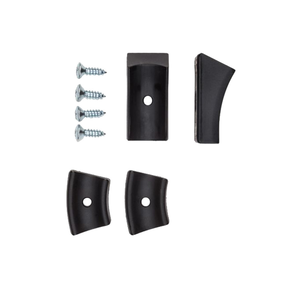 Slides for cantilever chairs Thonet Plastic Slides with felt insert black