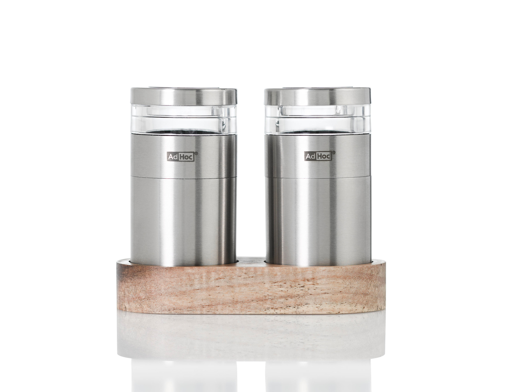 Menage Molto Pepper and Salt Mills with Tray AdHoc SINGLE PIECES