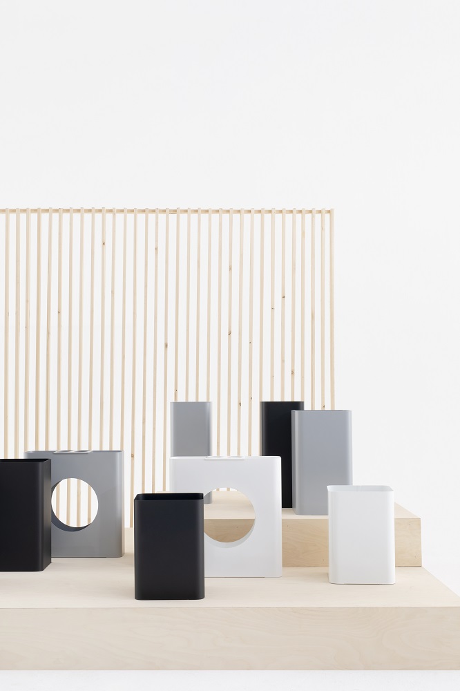 Flow II wastepaper basket Cascando
