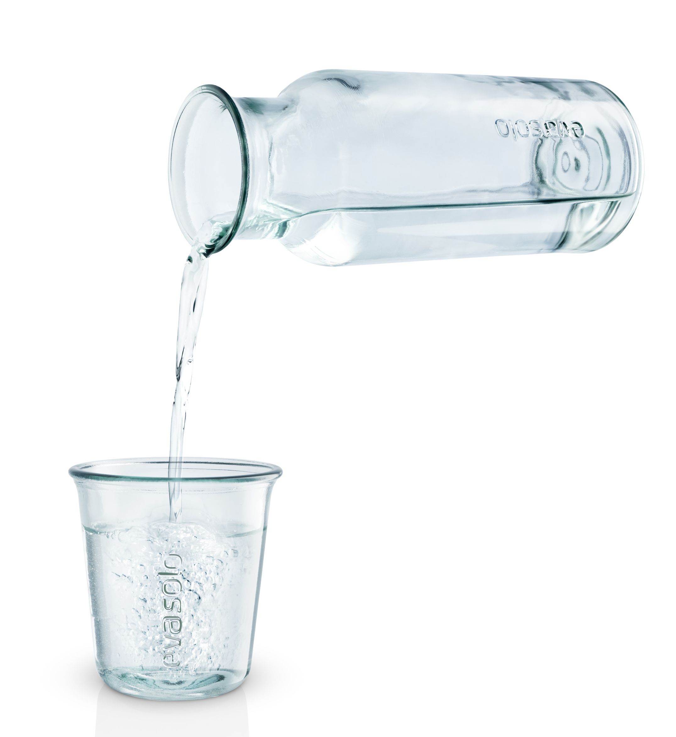 Recycled Glass carafe with cork 1l Eva Solo SINGLE PIECES