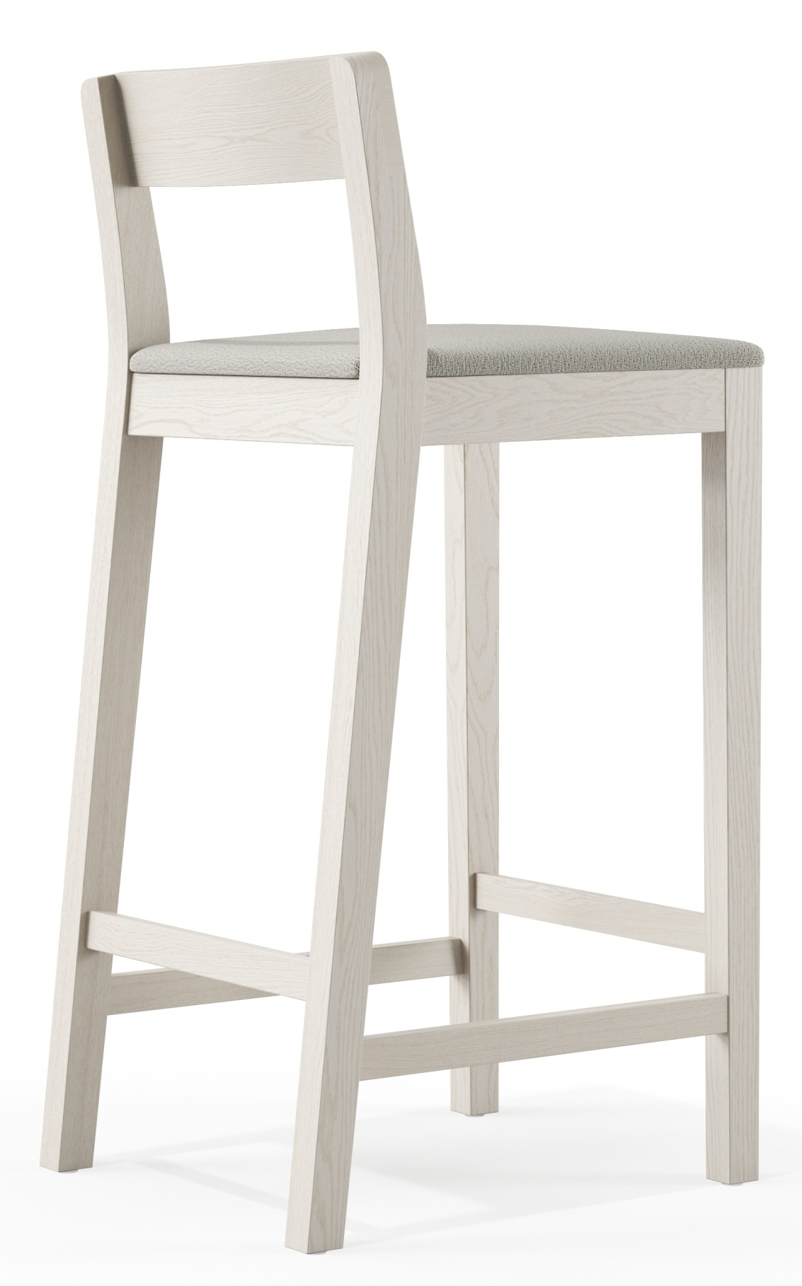 Sit Wood Bar Stool with Seat Cushion Zeitraum Sit Wood Bar Stool with Seat Cushion Zeitraum