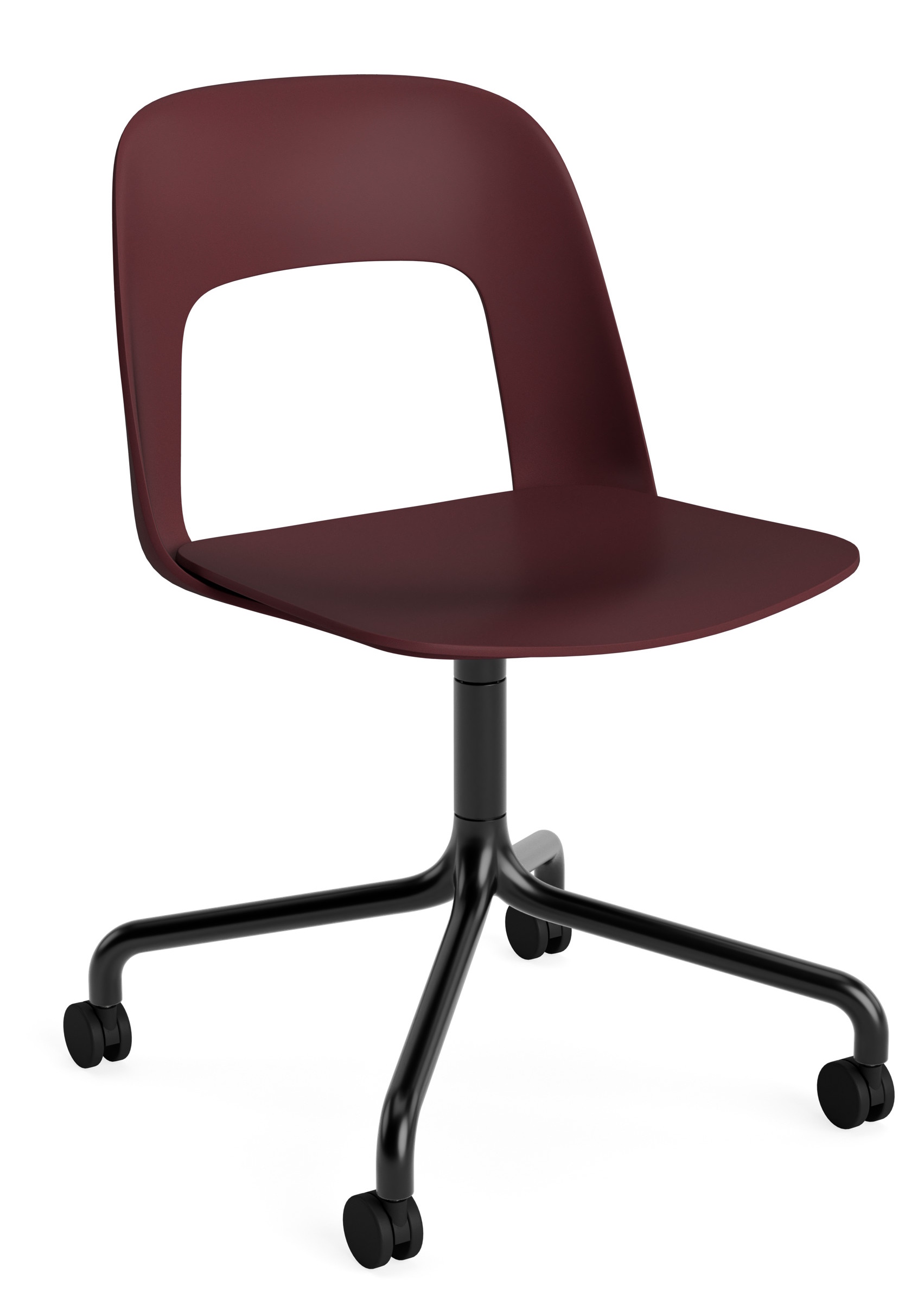 Layout Side Chair 161 4-star swivel chair Hay  