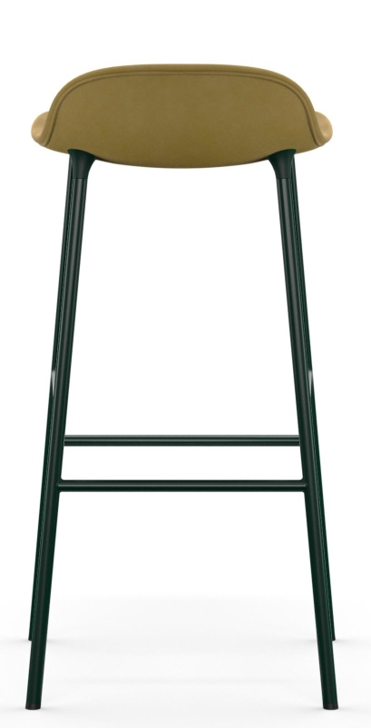 Form Barstool  H 75 cm Steel Upholstered Normann Copenhagen