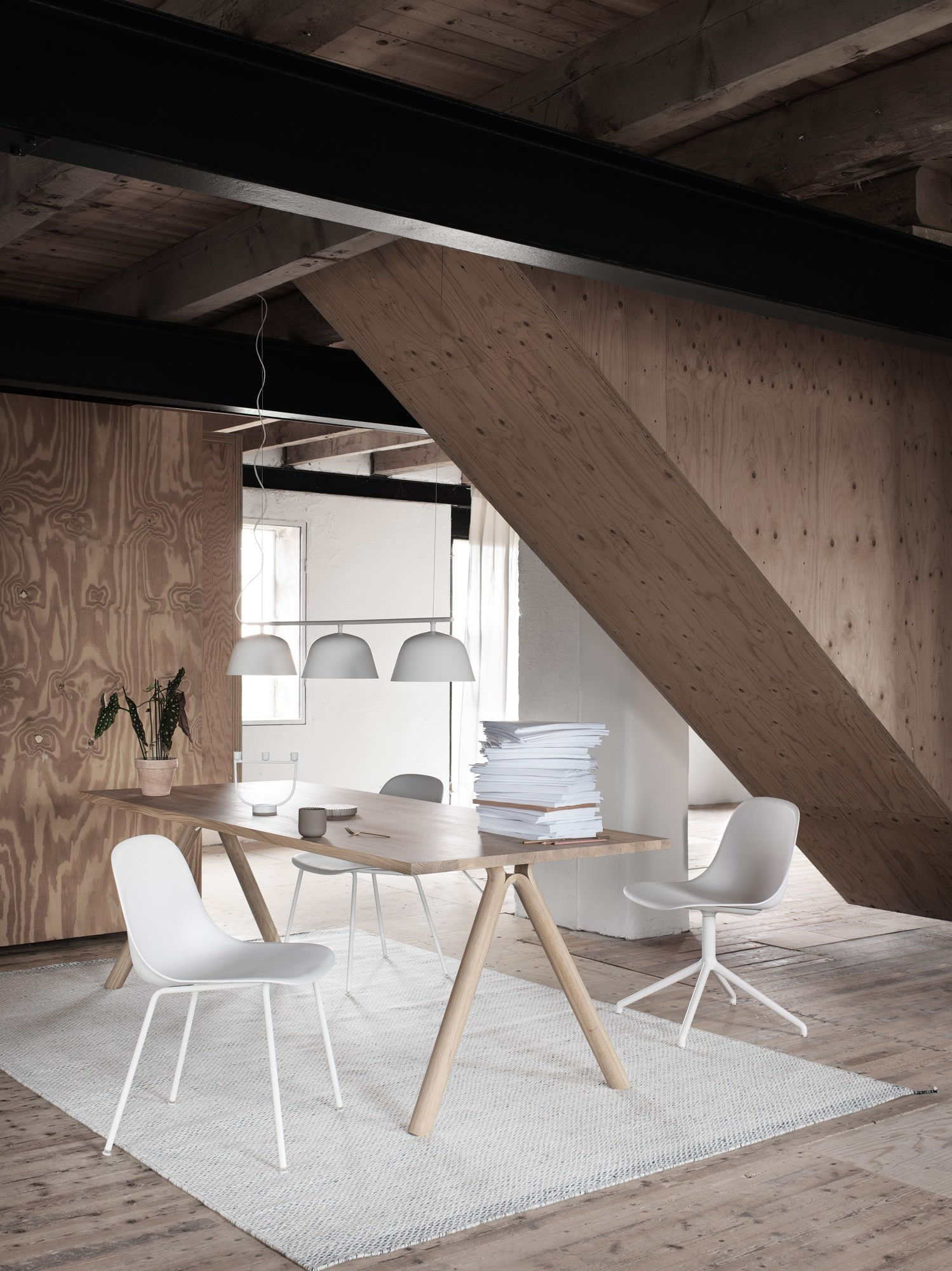 Ambit Rail Lamp Pendelleuchte Muuto-grau