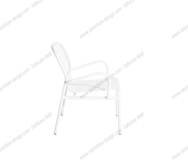 Week-End Garden Armchair Petite Friture White