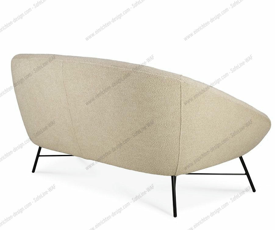Barrow Sofa 2 Seater Off White Fabric Ethnicraft