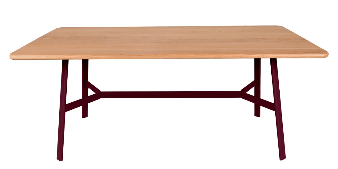 SO'O / SO O Oak dining table 180 × 90 cm Indoor Fermob