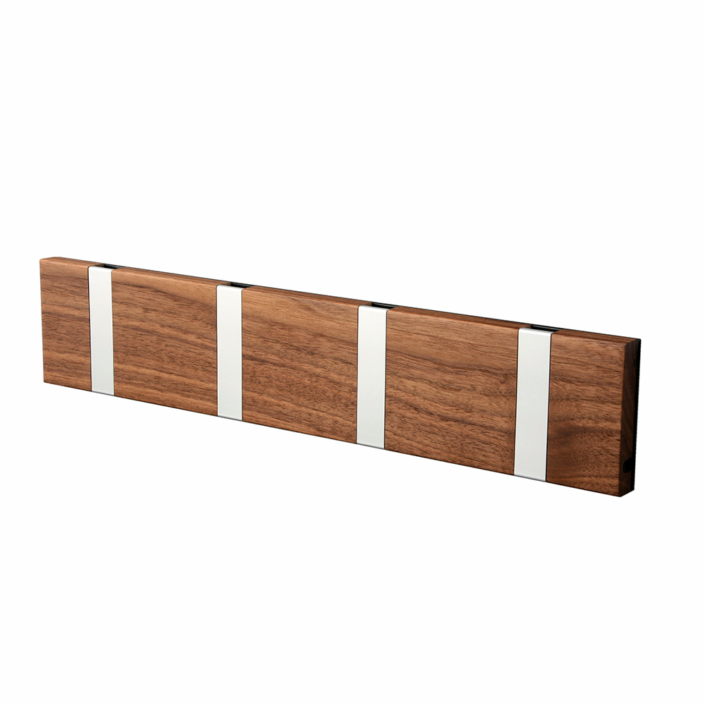 Knax Wardrobe 4 hooks walnut Loca