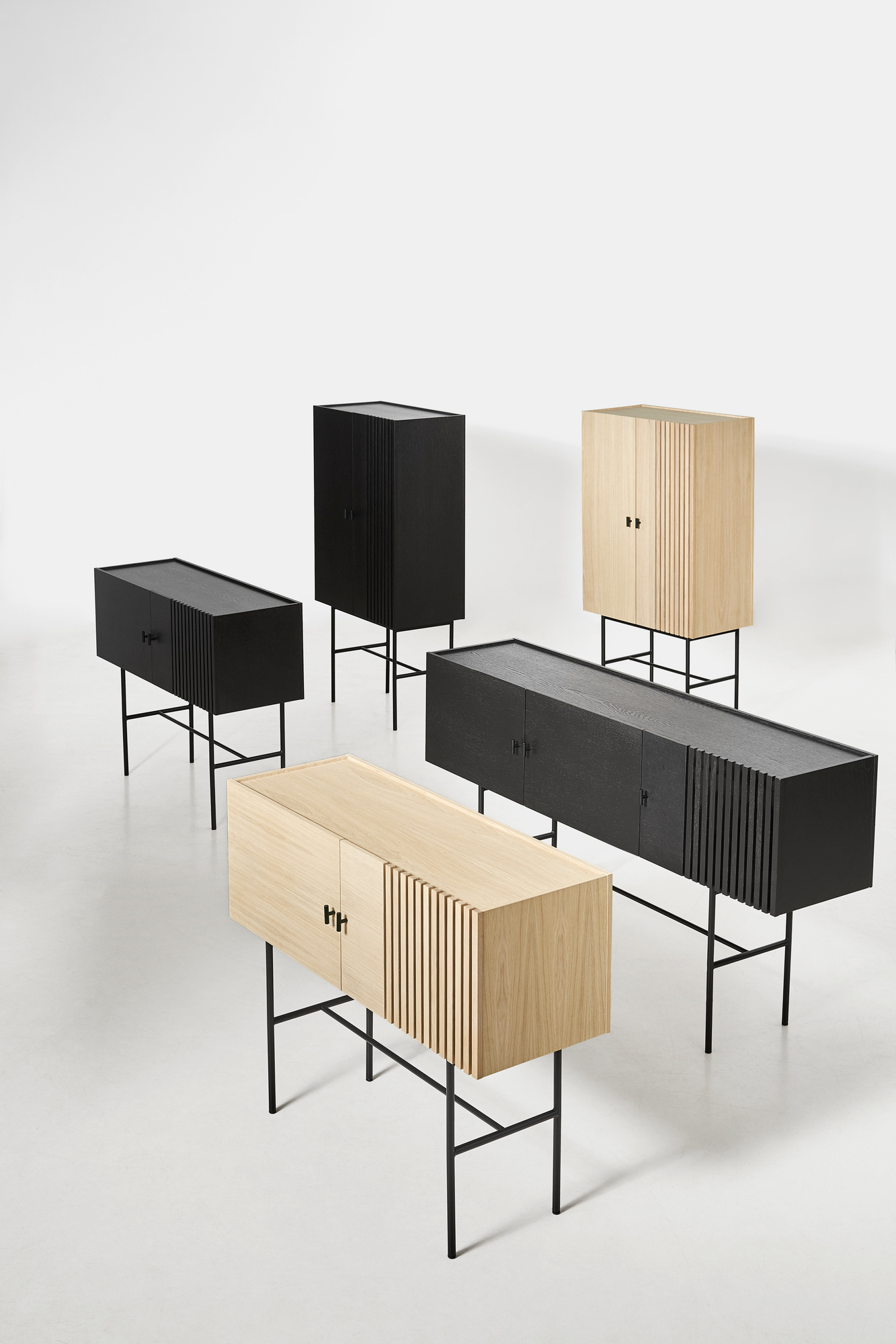 Array Highboard Oak Woud