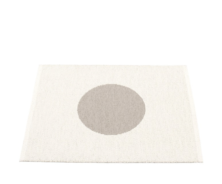 Vera Small One Plastic carpet 70x90 cm Pappelina mud