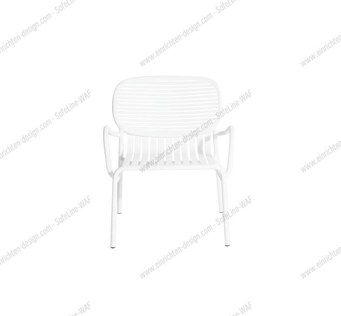 Week-End Garden Armchair Petite Friture White